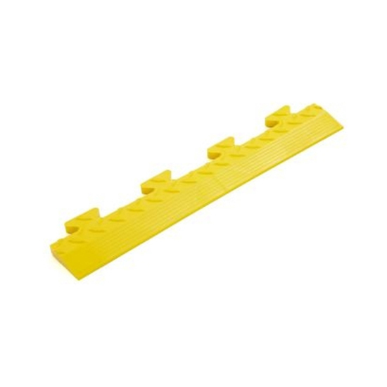 MotoMat Yellow Diamond Plate MALE Interlocking Tile